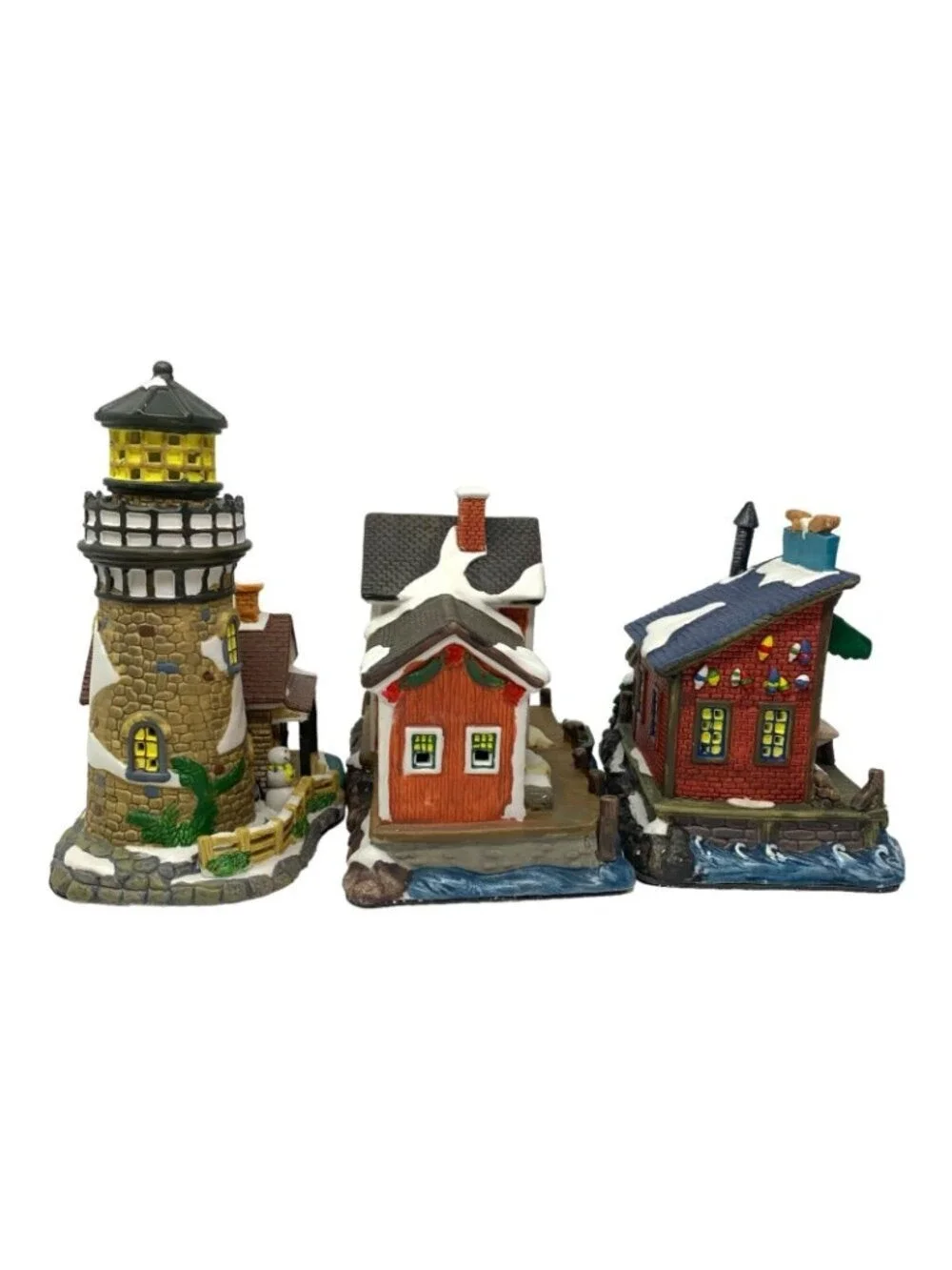 Home Accent Holiday Starter Set Canterbury Lane Seashore Nautical 15 pieces READ